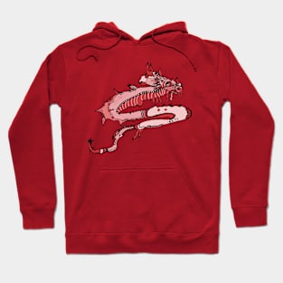 Pink dragon Hoodie